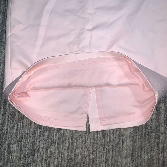 Liz Claiborne Womens Size 4 Career Office Skirt Pink‎ Back Slit Lined Stretch - Picture 5 of 8